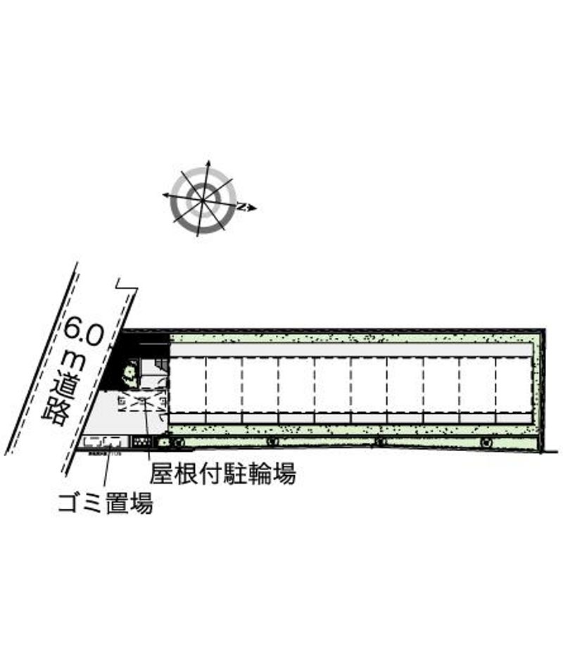 レオパレスシャルマン 配置図