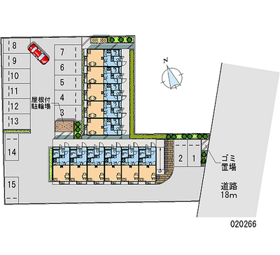 20266 Monthly parking lot