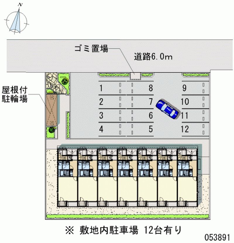 53891 Monthly parking lot