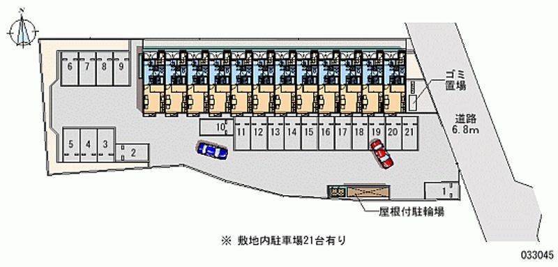 レオパレスりんごの郷 月極駐車場