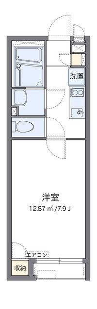 クレイノプレシアセイショウⅡ 間取図