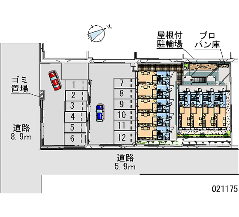 レオパレスサザンガーデン 月極駐車場