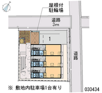 レオパレス須磨養老 区画図