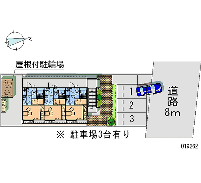 19262 Monthly parking lot