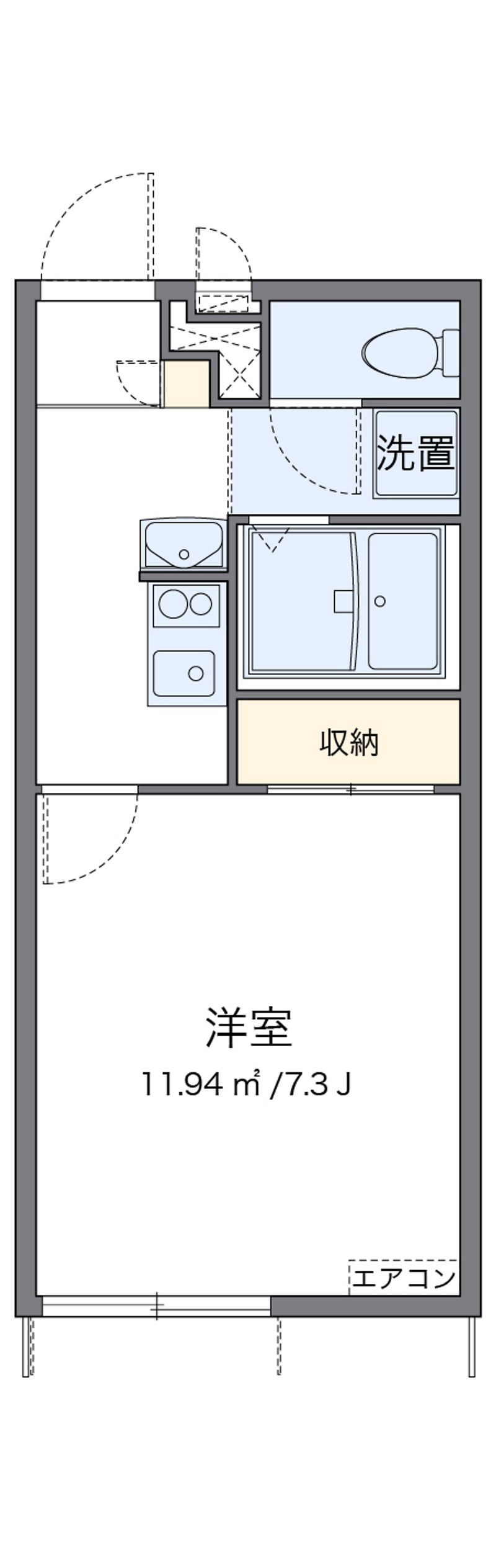 レオパレスａｒｏｍａ 間取図