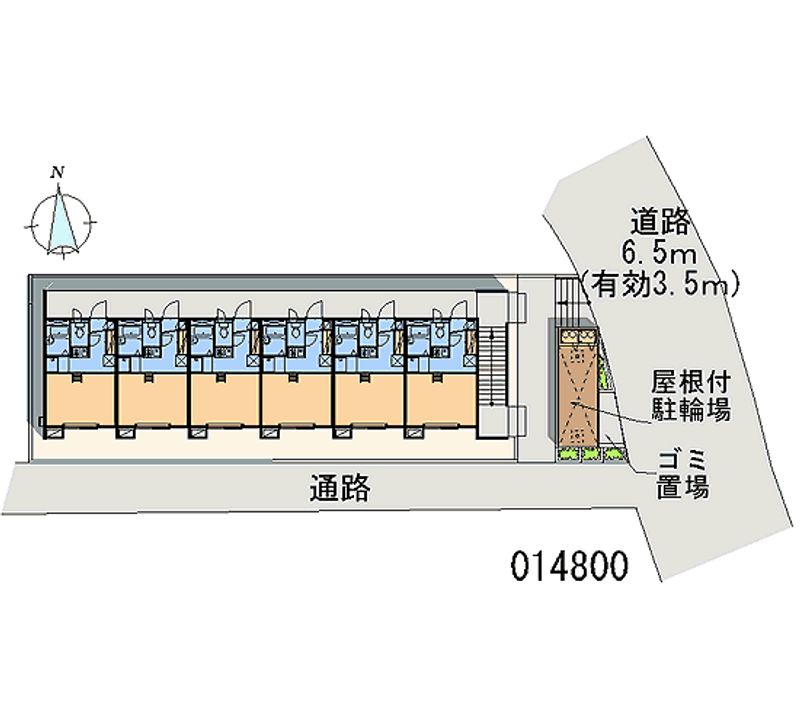 レオパレスオータム 区画図