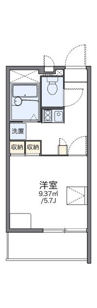 レオパレスオレンジ 間取り図