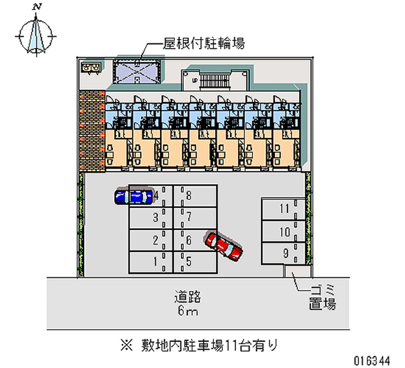 16344月租停车场