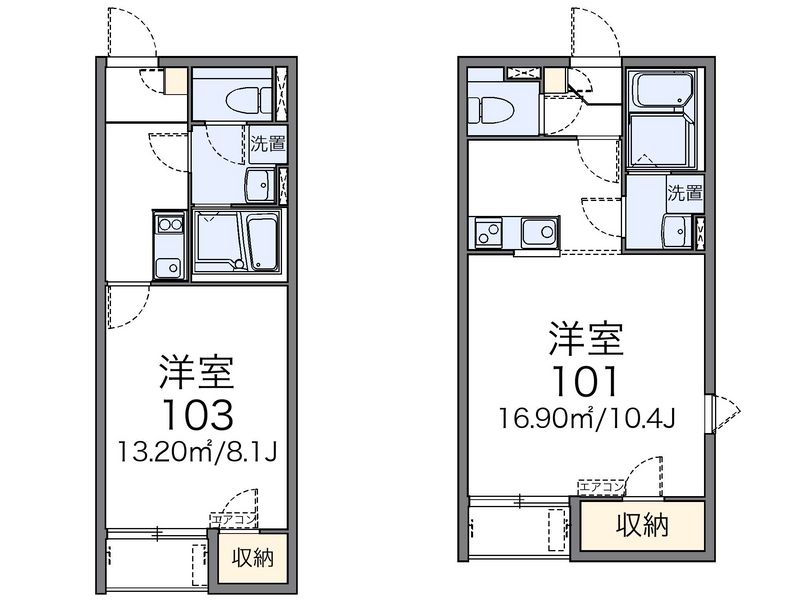 レオネクスト上甲子園 間取図