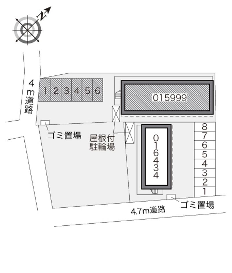 レオパレスアイム 配置図
