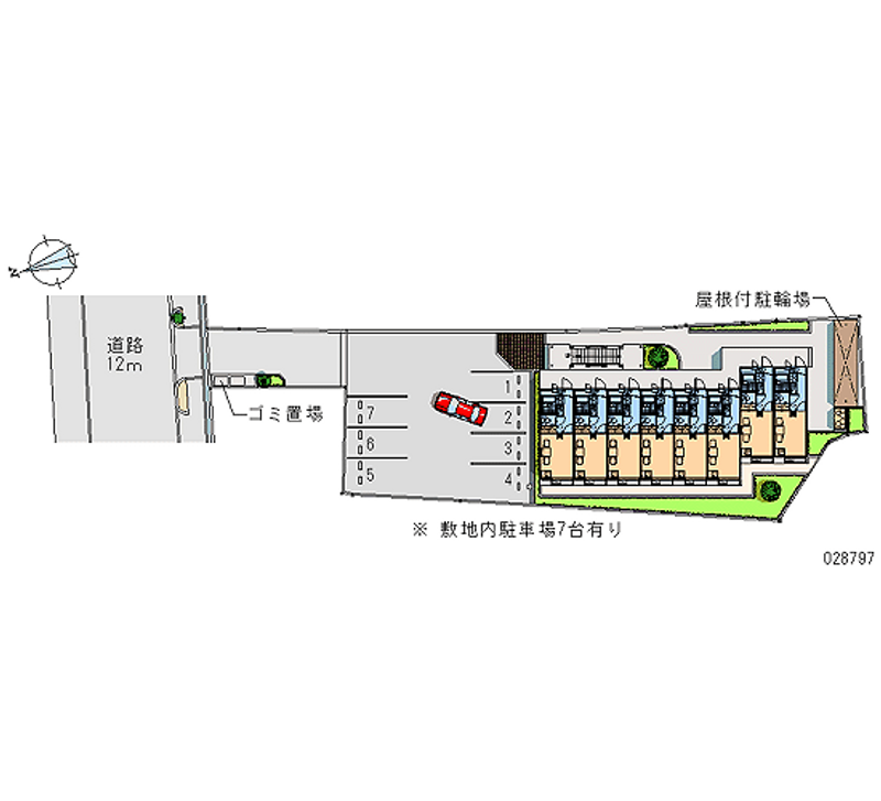 28797 bãi đậu xe hàng tháng