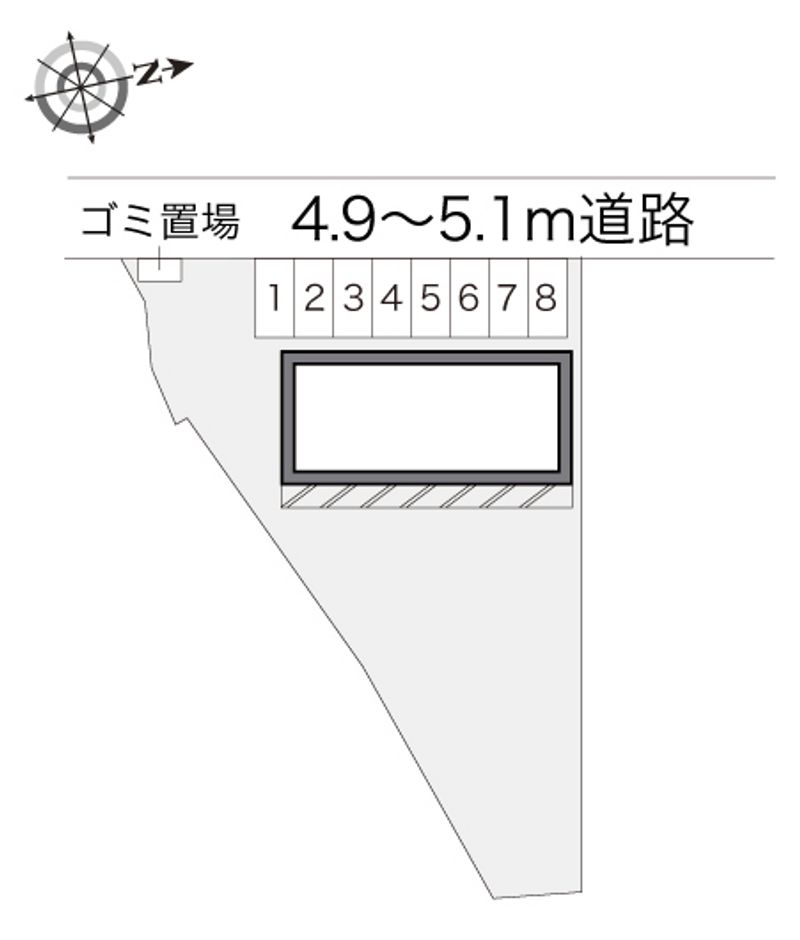 レオパレスリベイラ　ＤＯＩ 配置図