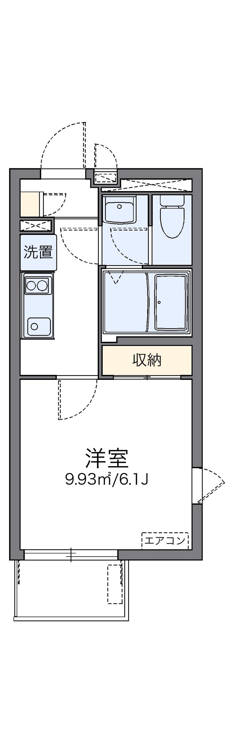 レオネクストファーストワイズ 間取図