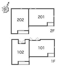 レオネクストロジュマン奈良 間取配置図