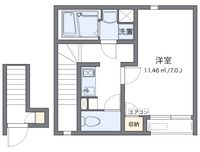 クレイノエスペランサ　Ｎ 間取り図