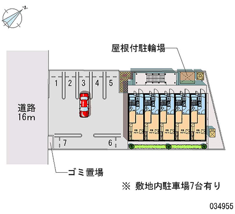 34955月租停車場