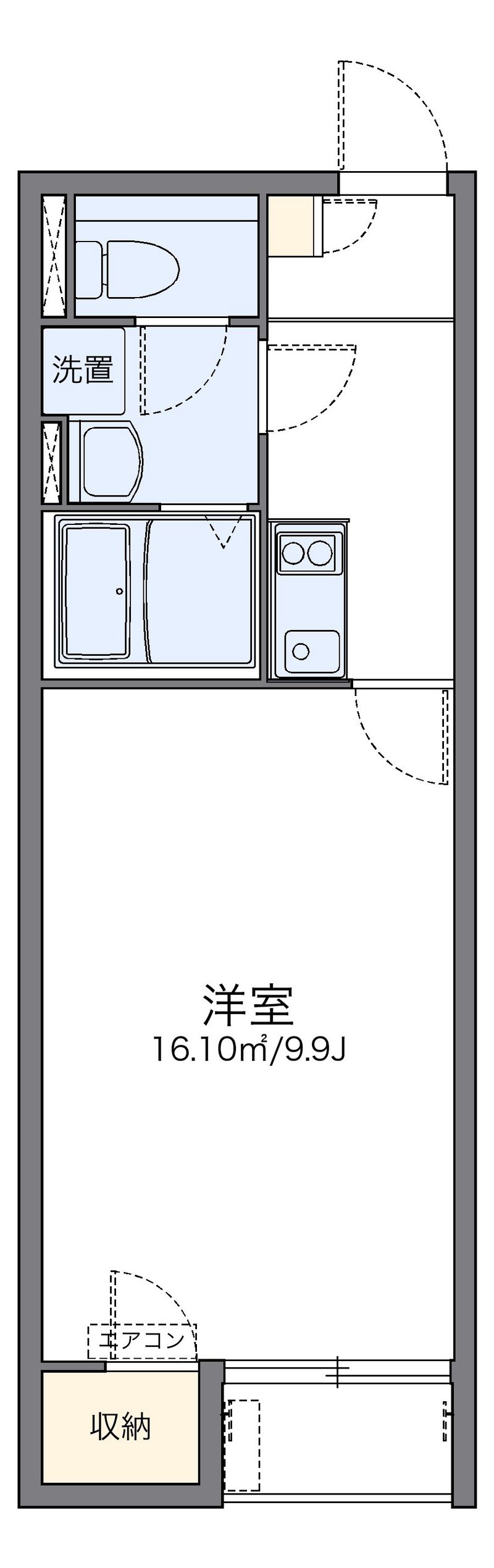 レオネクストホープ 間取図