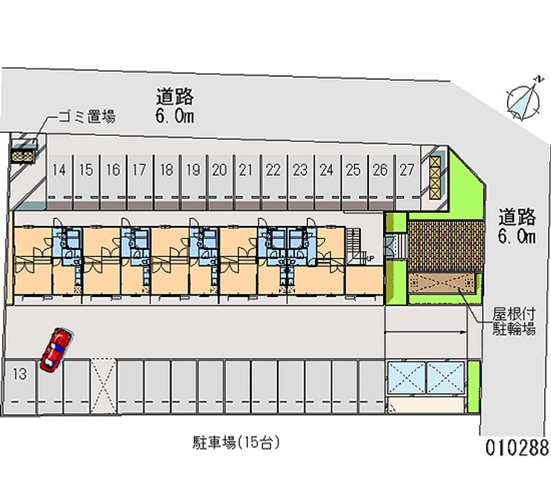 レオパレスＴ−ＳＵＮ 月極駐車場