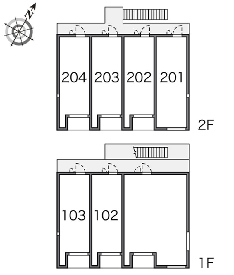 レオネクストヒルズ羽根木 間取配置図