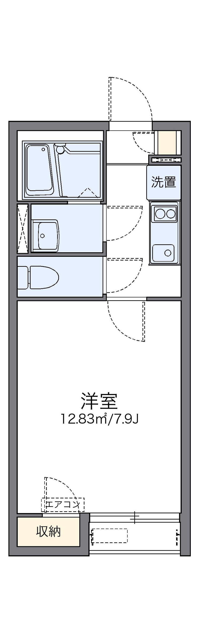 レオネクストホワイトクローバー 間取り