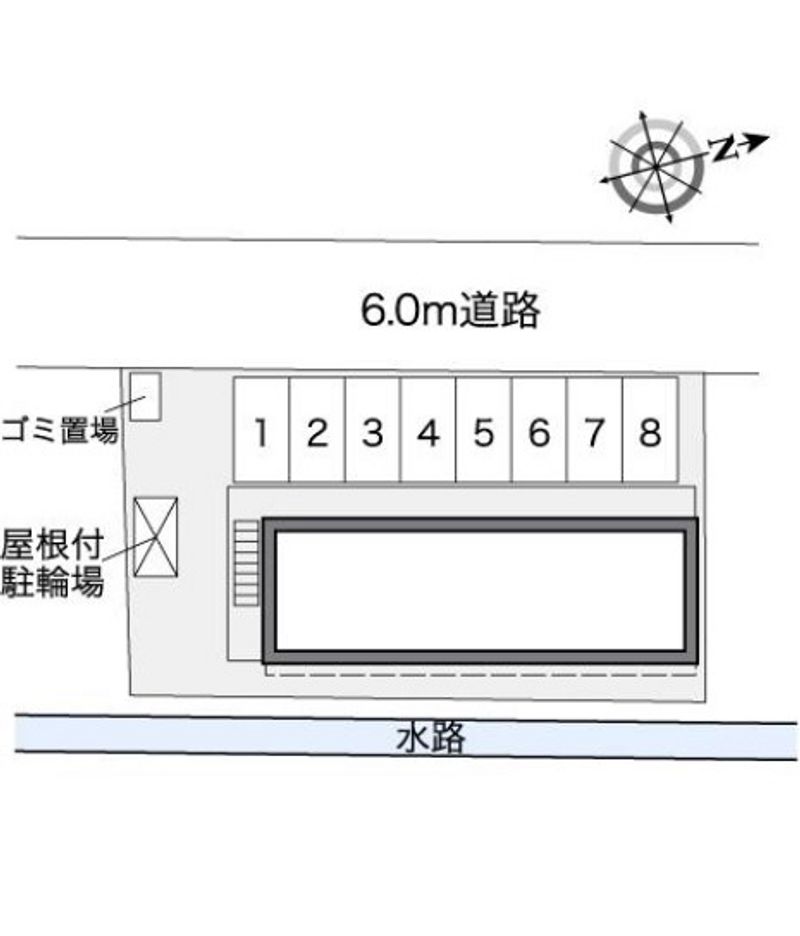レオパレステラ 駐車場