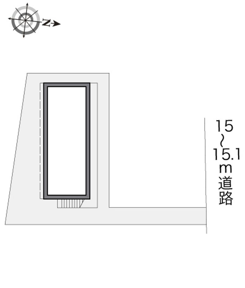 レオパレスみらい 配置図