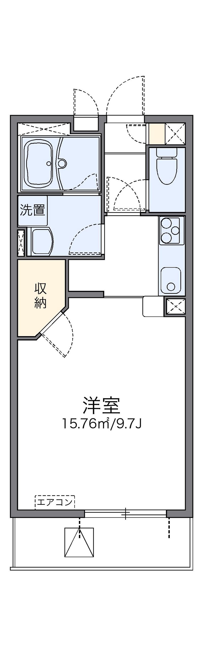 レオネクストビタノーバ 間取図