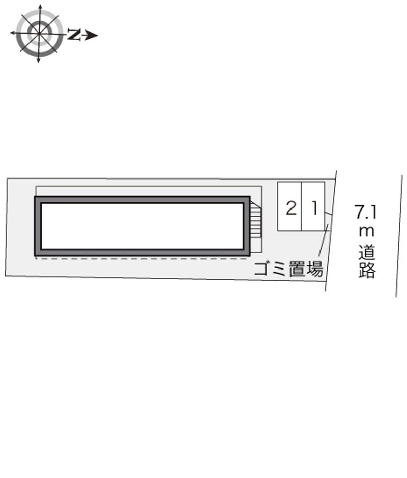 レオパレスファンタジー 配置図