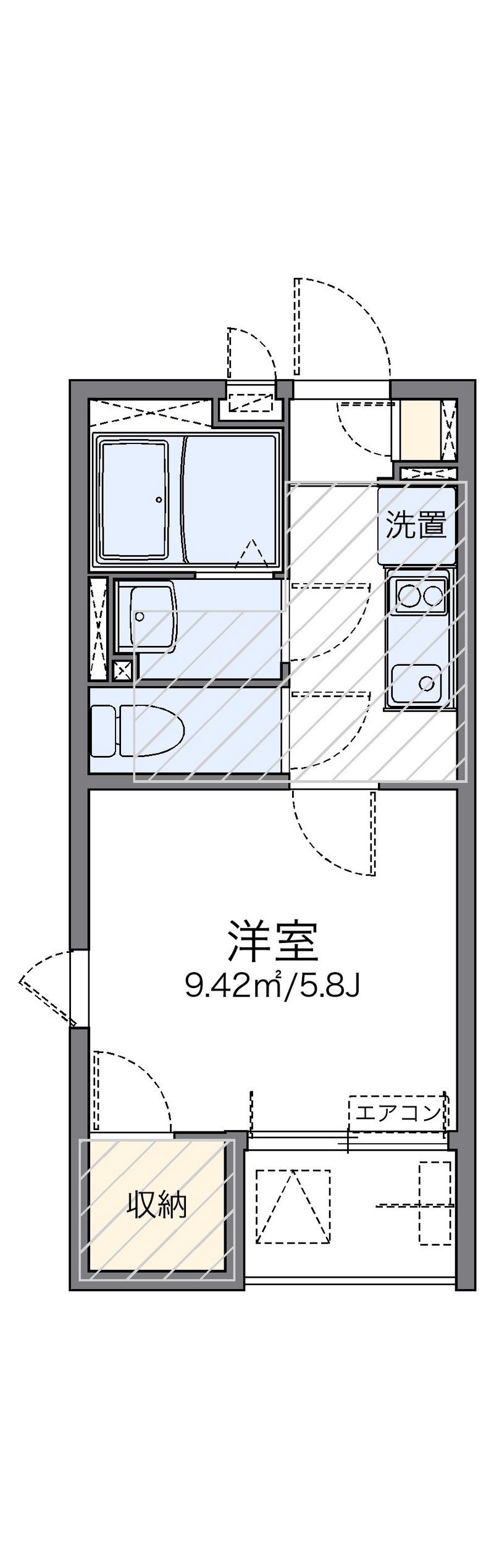 レオネクストホークス 間取図