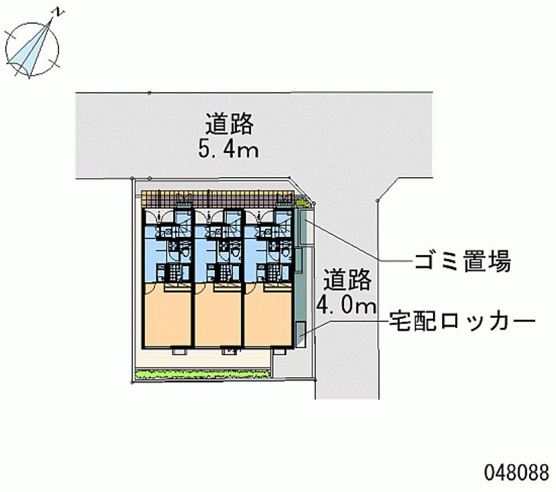 レオネクストアデランテ 区画図