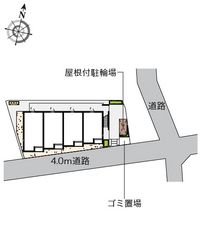 レオネクストＨＡＫＵＢＡⅡ 配置図