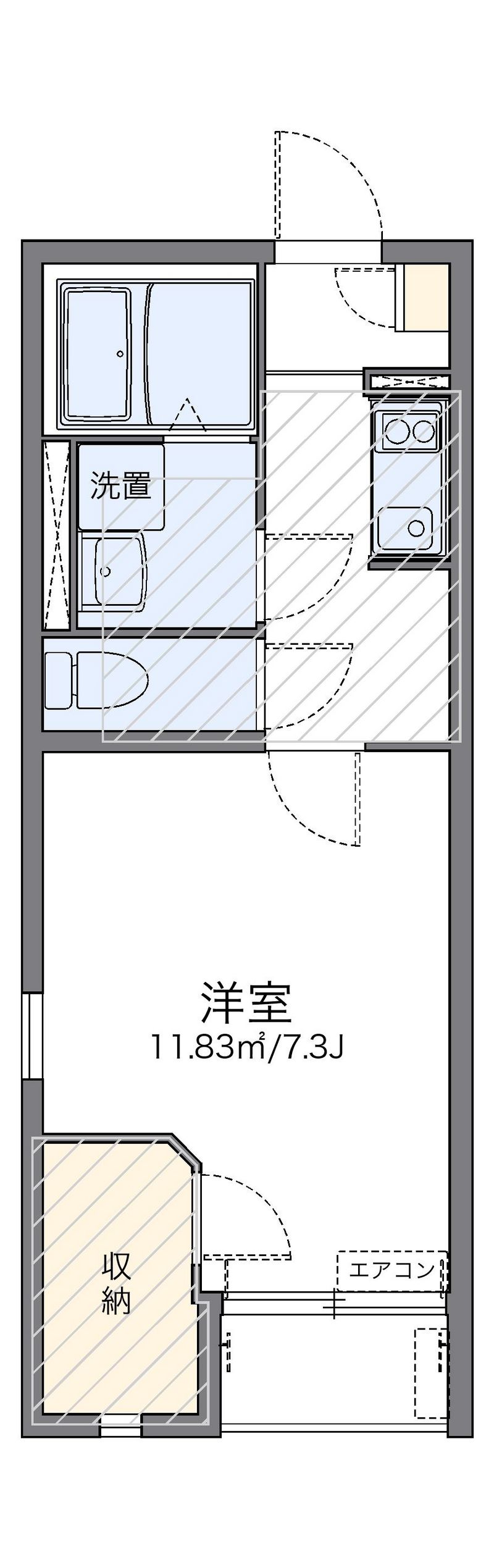 LEONEXT Higashicho 户型图