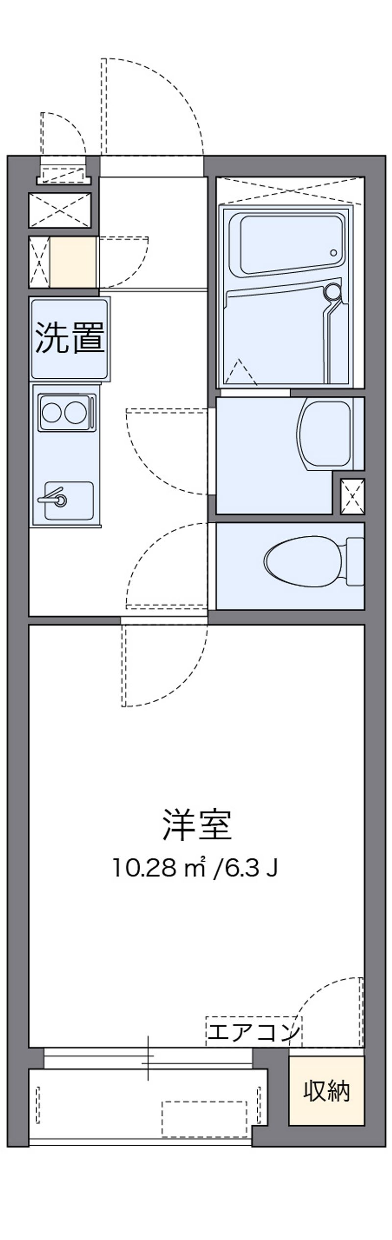 クレイノアビテ 間取図