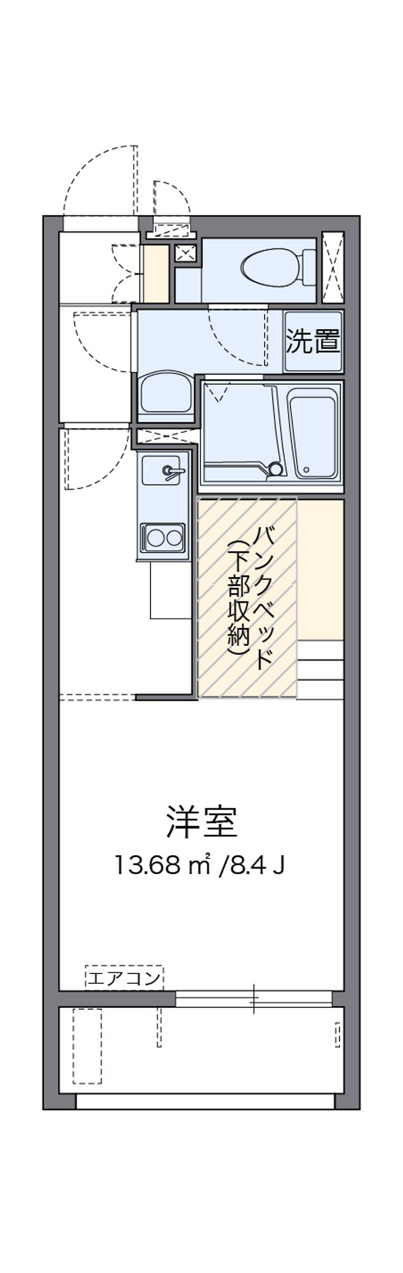 レオネクストスマイルタウンⅡ 間取図