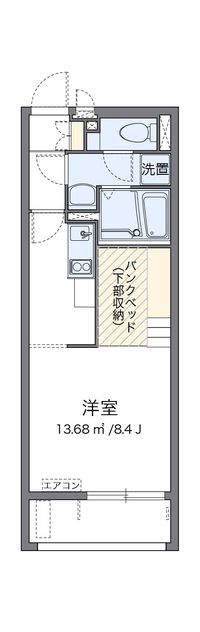 レオネクストスマイルタウンⅡ 間取り図