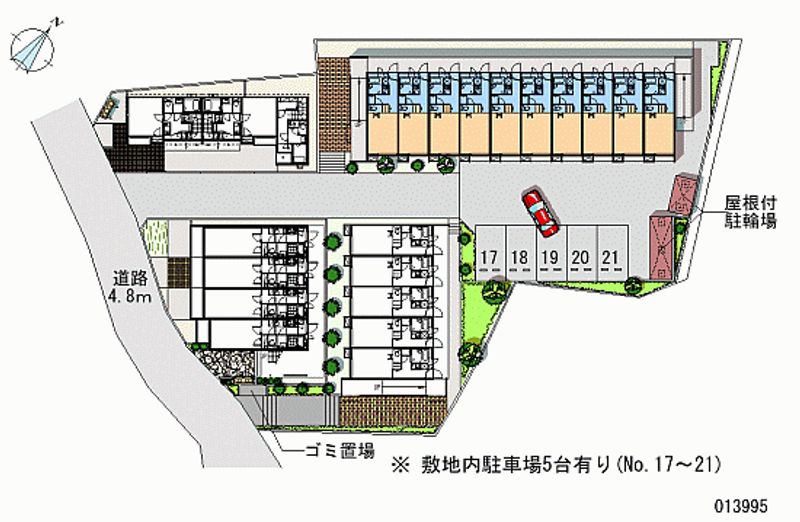 レオパレス下新倉Ａ 月極駐車場