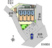 レオパレス笹下 区画図
