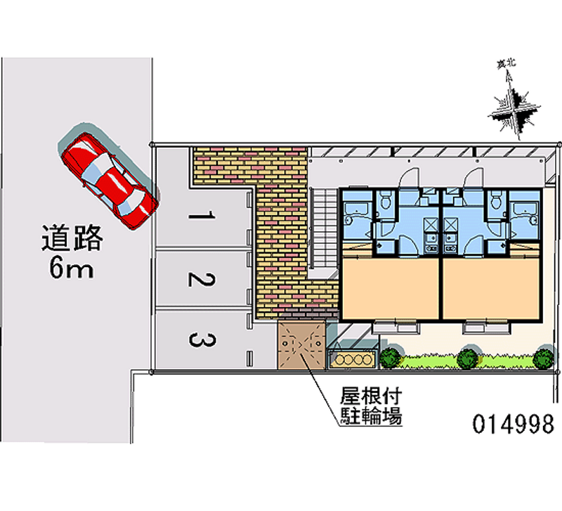 レオパレスエクセル・Ｍ 月極駐車場