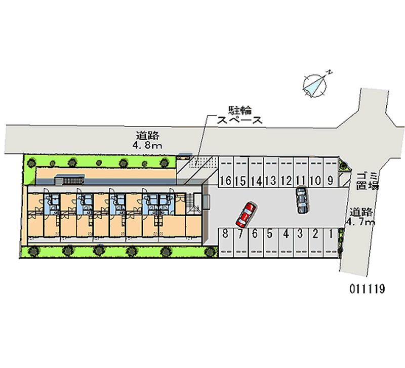 11119月租停車場