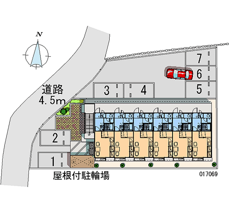 17069 Monthly parking lot