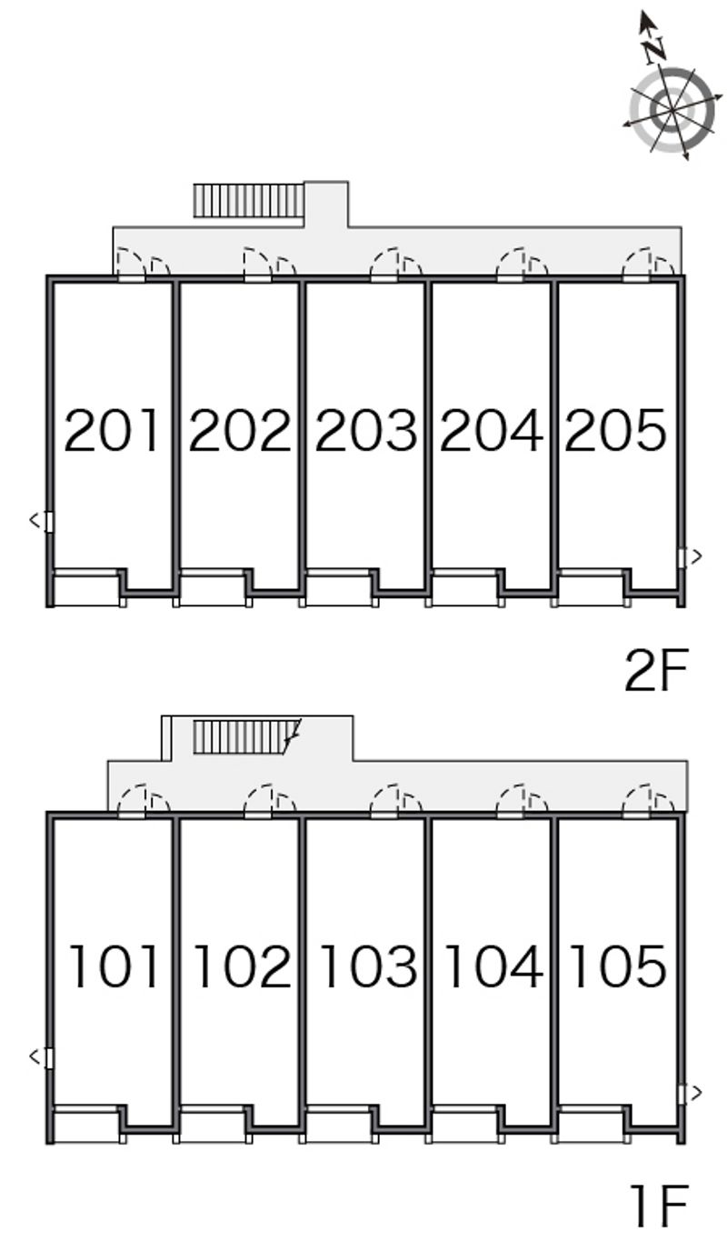 レオネクストグラースⅢ 間取配置図