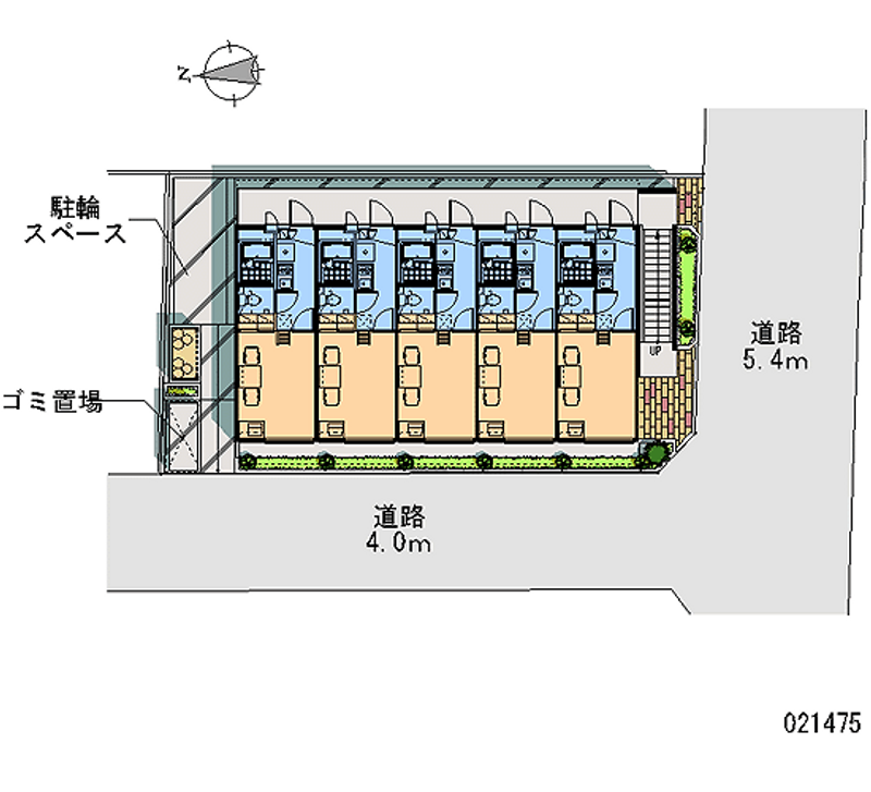 レオパレスチェリオ 区画図