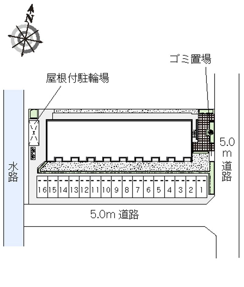 レオネクスト本荘 配置図