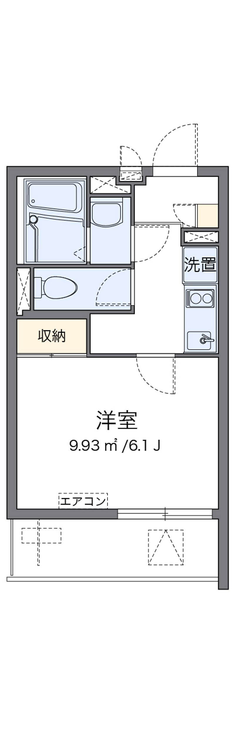 クレイノ大森町 間取図