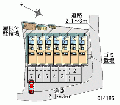 14186 Monthly parking lot