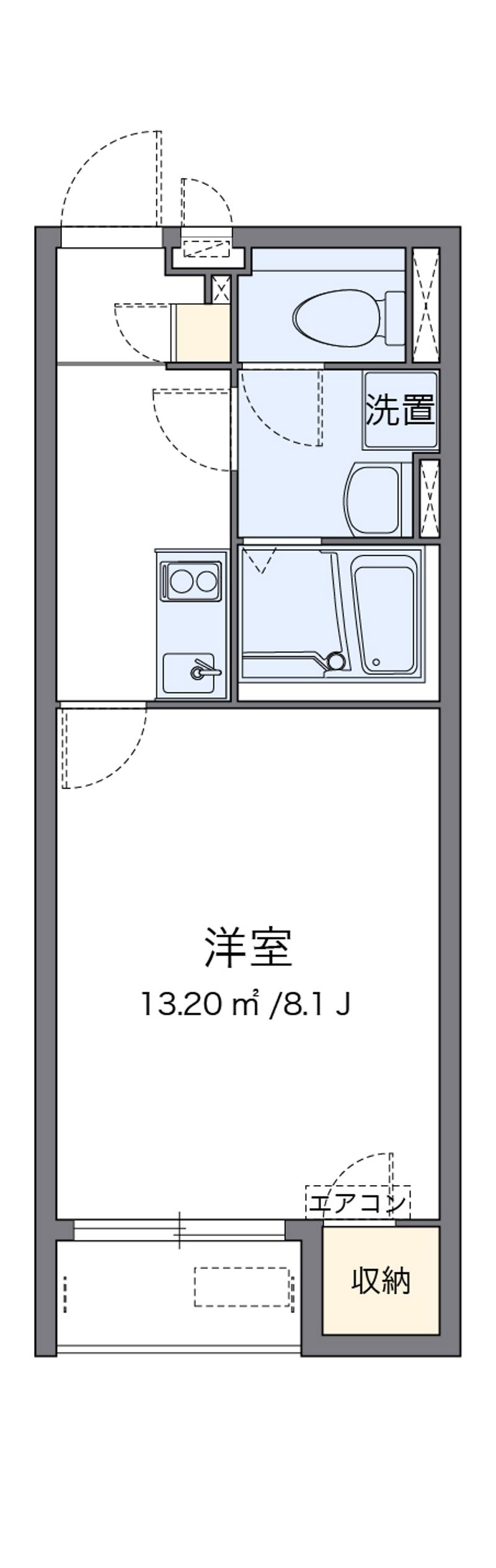 クレイノイーストパーク 間取図