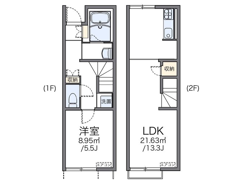 レオネクストヴィラージュ 間取図