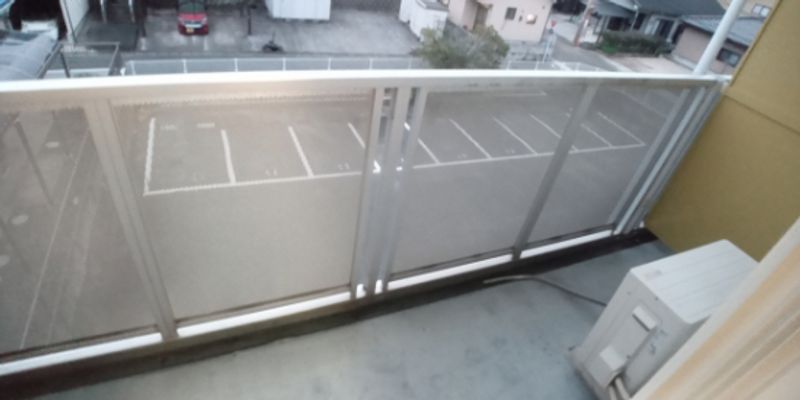レオパレス田川Ⅱ バルコニー
