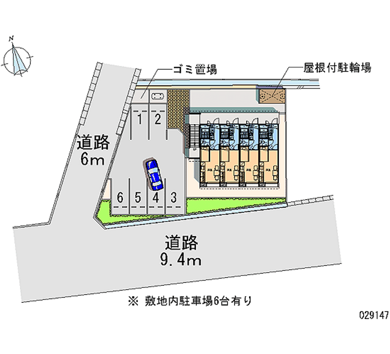 29147 Monthly parking lot