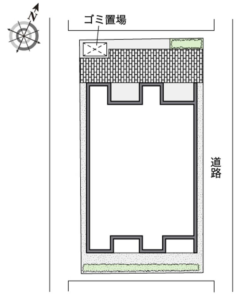 レオネクストグレイス駒ヶ林 配置図